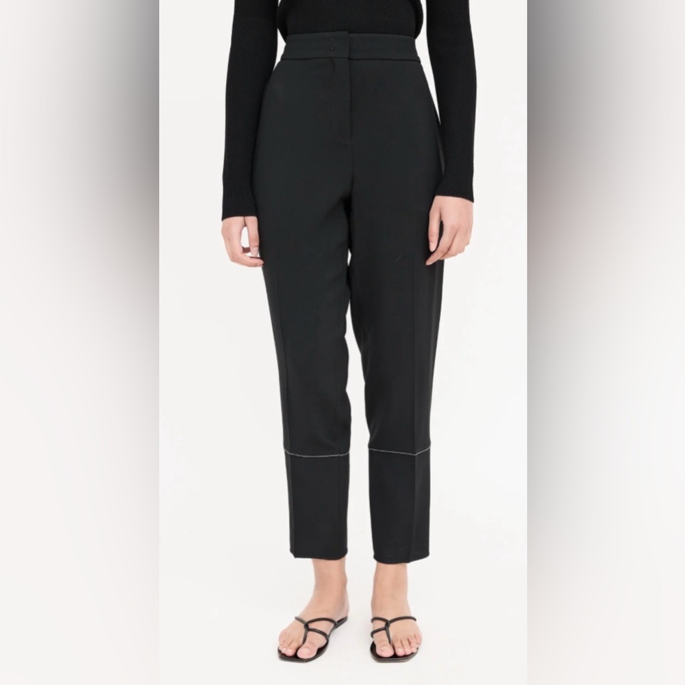 Proenza Schouler Black Cropped Trousers - Picture 2 of 10